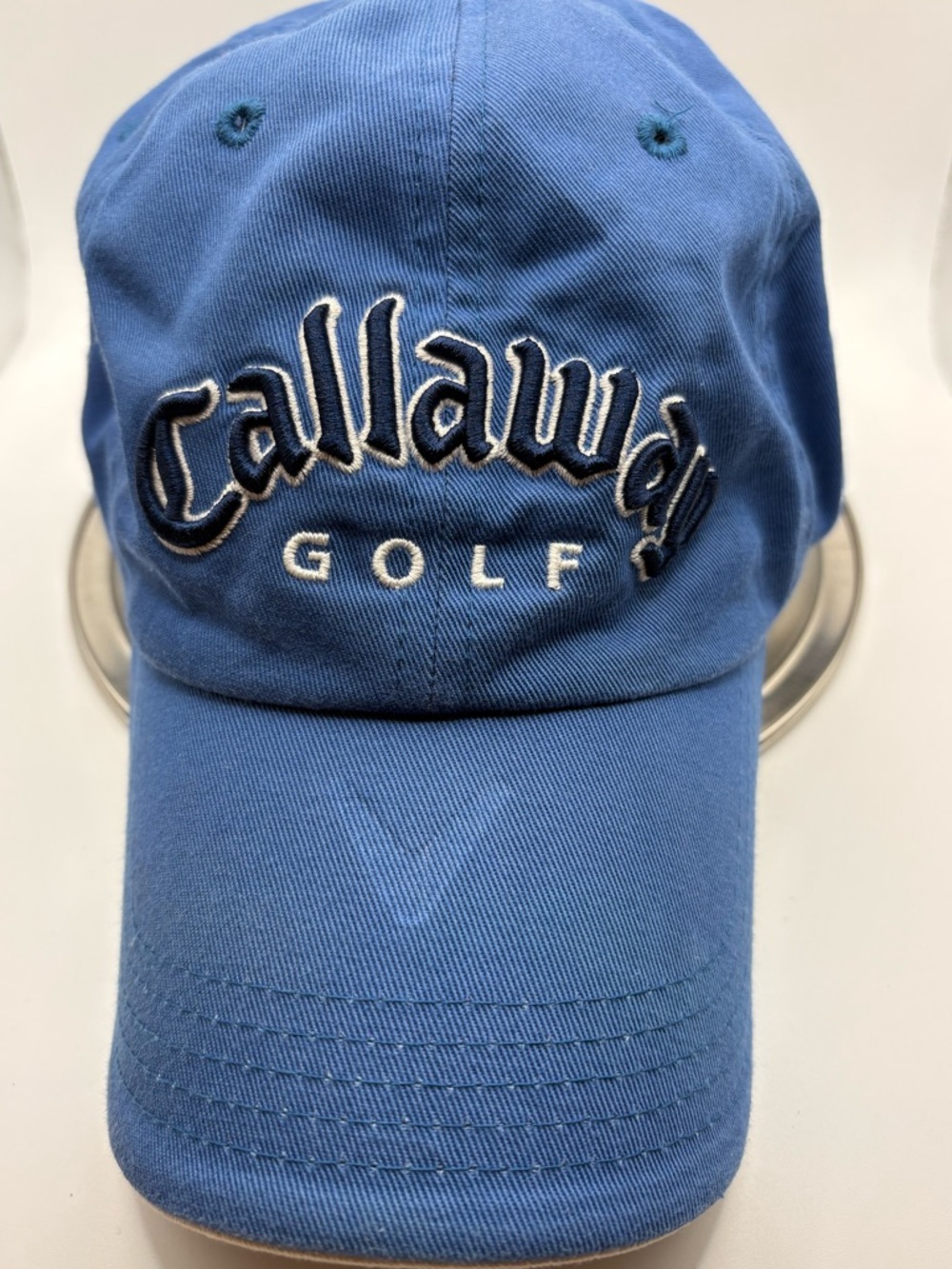 Callaway Golf Blue Strapback Hat Bloody Point Daufuskie Island Cap